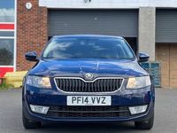 Used Skoda Octavia SE 148 HP (108 kW) 2014 Blue Hatchback