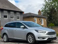 Used Ford Focus Titanium 125 HP (91 kW) 2015 Silver Estate