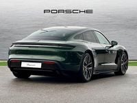 Used Porsche Taycan Black Edition 439 kW (598 HP) 2025 Oak green metallic neo Sedan