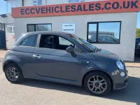 Usado Fiat 500S S 2015 Cinzento Citadino