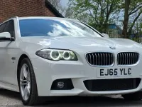 Begagnad BMW 520 M Sport 2015 Vit Kombi