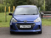 Used Hyundai i10 GO! 67 HP (49 kW) 2018 Blue Hatchback