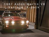 Used Aston Martin V8 Vantage 438 HP (322 kW) 1987 Red Coupe