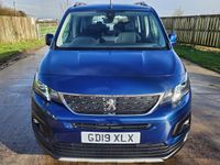 Used Peugeot Rifter Allure 110 HP (80 kW) 2019 Blue MPV