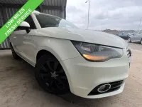 Używany Audi A1 Sport 86 KM (63 kW) 2011 Biały Hatchback