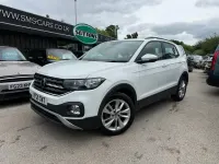 Used VW T-Cross SE 110 HP (80 kW) 2021 White SUV