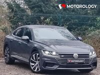 Usado VW Arteon R-line 150 HP (110 kW) 2019 Cinzento Citadino