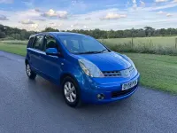 Used Nissan Note Acenta 2008 Blue Hatchback