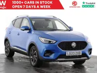 Used MG ZS Exclusive 111 HP (81 kW) 2023 Blue SUV