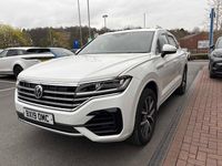 Used VW Touareg R-line 2019 Pure white SUV