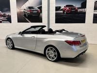 Used Mercedes E350 AMG line 258 HP (189 kW) 2017 Silver Cabriolet