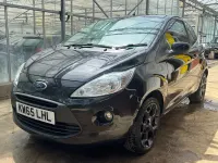 Used Ford Ka Zetec 69 HP (50 kW) 2016 Black Hatchback