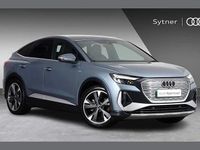 Used Audi Q4 Sportback e-tron S-Line 125 kW (170 HP) 2021 Blue SUV