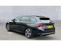 Used Skoda Octavia vRS 265 HP (194 kW) 2025 Black magic pearl effect Estate