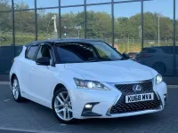 Used Lexus CT200h 2018 White Hatchback
