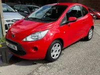 Used Ford Ka 69 HP (50 kW) 2013 Red Hatchback