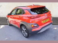 Used Hyundai Kona Premium SE 117 HP (86 kW) 2019 Orange SUV