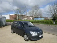 Used Skoda Fabia 90 HP (66 kW) 2012 Grey Hatchback