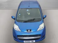Used Peugeot 107 68 HP (50 kW) 2009 Blue Hatchback