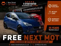 Used Vauxhall Corsa SRi 90 HP (66 kW) 2019 Blue Hatchback
