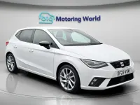 Used Seat Ibiza FR 95 HP (69 kW) 2023 White Hatchback
