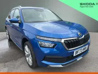 Used Skoda Kamiq SE L Executive 115 HP (84 kW) 2023 Blue SUV