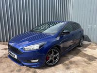 Used Ford Focus ST-Line X 140 HP (102 kW) 2018 Blue Hatchback