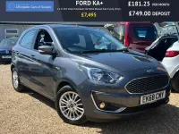 Used Ford Ka Plus Zetec 70 HP (51 kW) 2018 Grey Hatchback