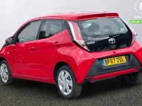 Used Toyota Aygo X-play 69 HP (50 kW) 2017 Red Hatchback