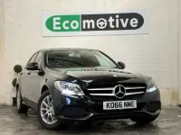 Używany Mercedes C200 SE 2017 Czarny Sedan/Limuzyna