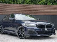 Used BMW 530e M Sport 2022 Blue Sedan