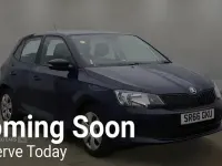 Used Skoda Fabia 2017 Blue Hatchback