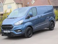 Used Ford Transit Custom Limited 130 HP (95 kW) 2022 Blue Van