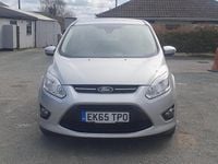 Used Ford C-MAX Zetec 115 HP (84 kW) 2015 Silver MPV