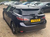 Used Lexus CT200h Sport Line 2012 Black Hatchback