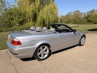 Begagnad BMW 318 Cabriolet Performance 2004 Silver Cab