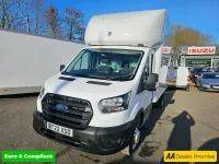 Used Ford Transit 130 HP (95 kW) 2022 White Cabriolet