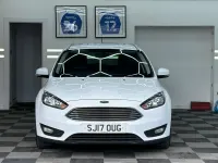 Used Ford Focus Zetec 120 HP (88 kW) 2017 White Estate