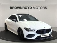 Used Mercedes CLA220 AMG Line Premium Plus 190 HP (139 kW) 2019 White Sedan