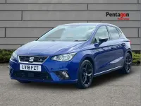Used Seat Ibiza FR 113 HP (83 kW) 2018 Blue Hatchback