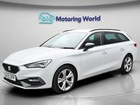 Used Seat Leon FR 150 HP (110 kW) 2021 White Estate