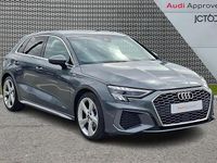 Used Audi A3 S-Line 147 HP (108 kW) 2023 Grey Sedan