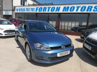 Used VW Golf VII Match 2015 Blue Hatchback