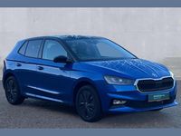 Used Skoda Fabia Design Edition 116 HP (85 kW) 2025 Race blue black magic pearlescent Hatchback