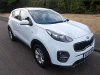 Used Kia Sportage 115 HP (84 kW) 2018 White SUV