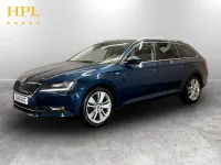 Used Skoda Superb SE L Executive 150 HP (110 kW) 2018 Blue Estate