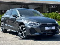 New Audi A3 Sportback S-Line 2026 Grey Hatchback