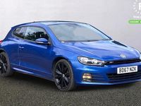 Used VW Scirocco R-line 179 HP (131 kW) 2017 Blue Coupe