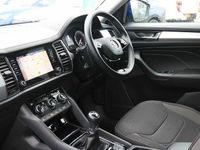 Used Skoda Kodiaq SE 150 HP (110 kW) 2022 Race blue metallic SUV