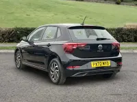 Used VW Polo Life 95 HP (69 kW) 2022 Black Hatchback